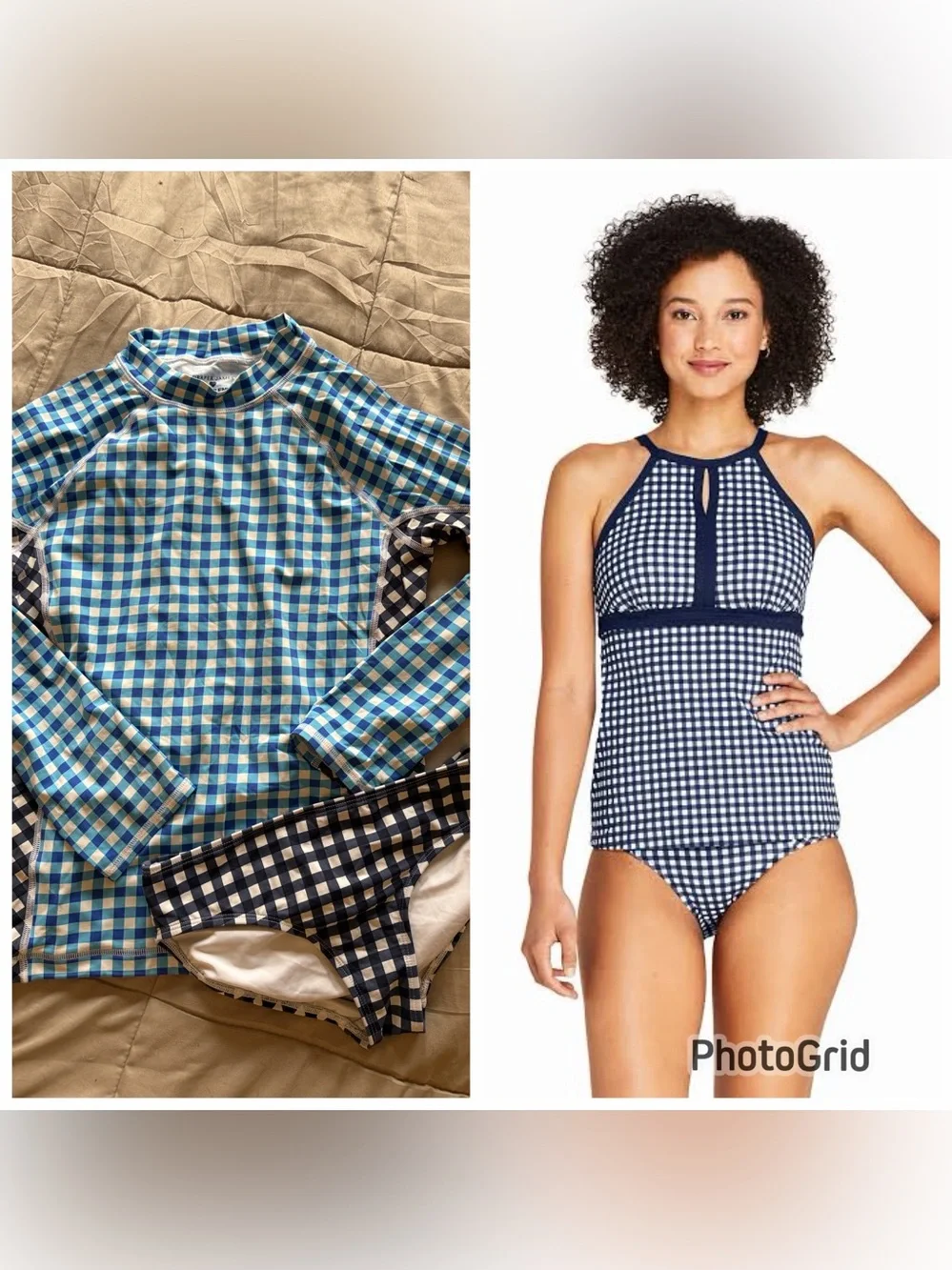 Draper James Mother/Daughter Matching Swim Set, Size 12 Women and Size 10 Girl